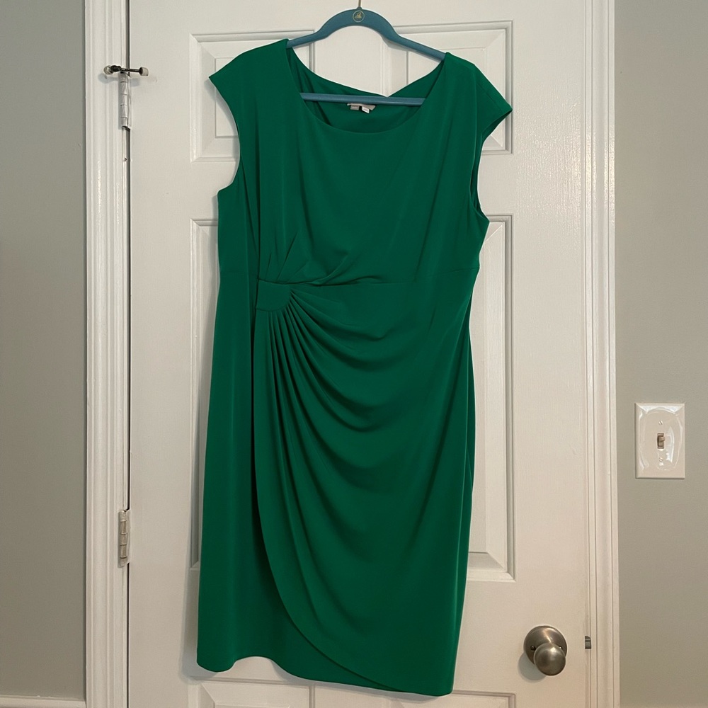 Green Sheath Dress - Perfect for Holidays - Worn Once